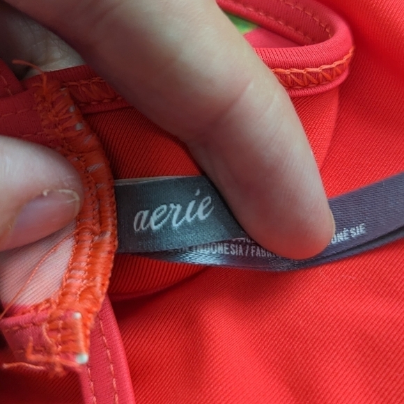 Aerie Crop Top Style Swim Top Sz S - Picture 5 of 10